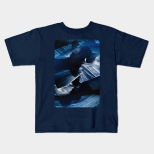 Starscapes Blue Space Art Kids T-Shirt